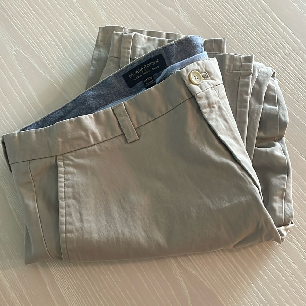 Banana Republic Fulton Skinny Chino